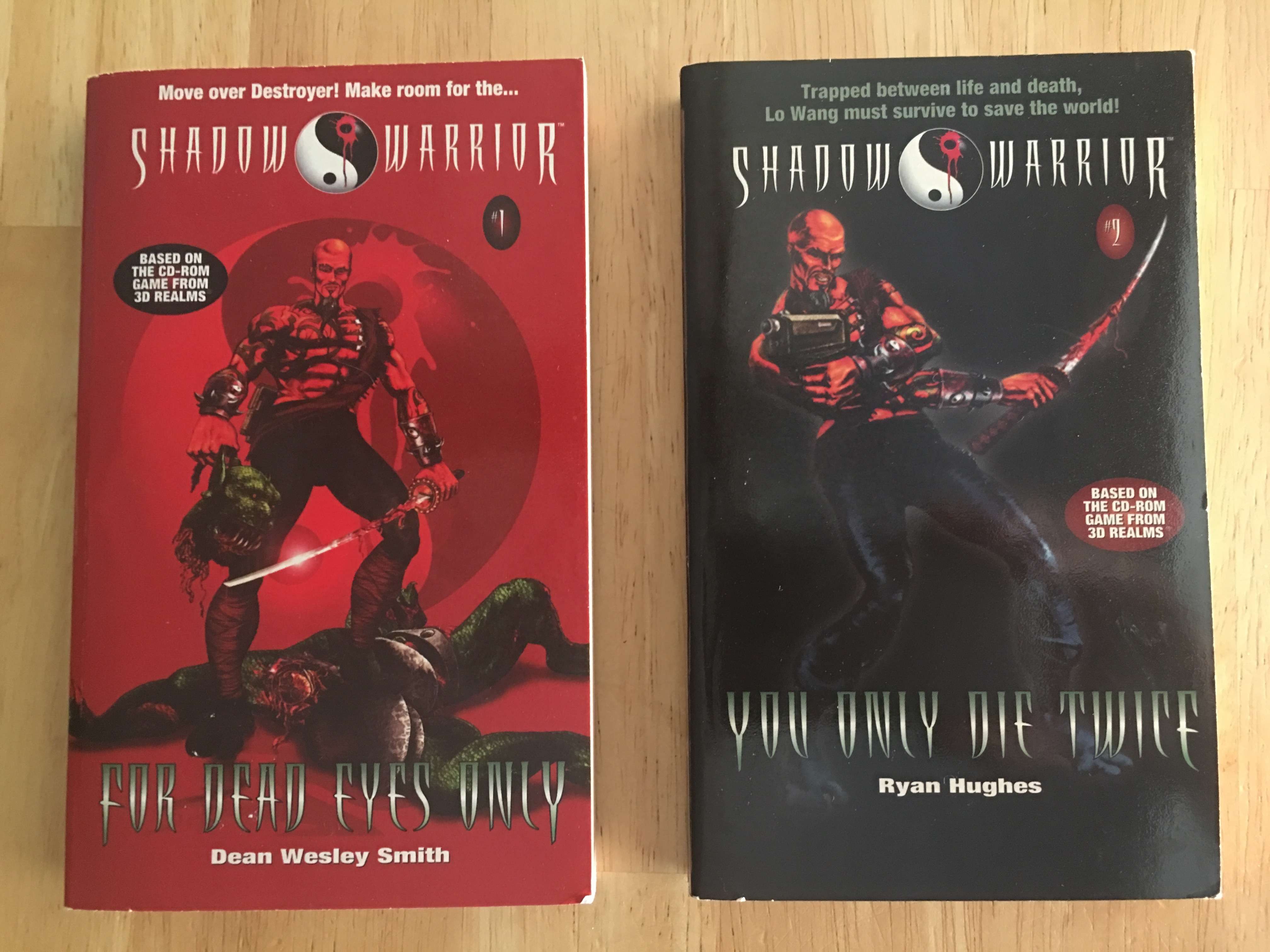 Lo Wang is SHADOW WARRIOR (PC, 1997) Big Box with Official Guide